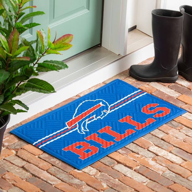 Embossed Mat Cross Hatch Buffalo Bills