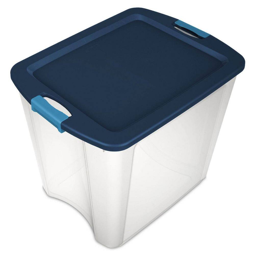 Sterilite 26 Gal. Latch and Carry Storage Bin Box Container (12-Pack) 12 x 14489604