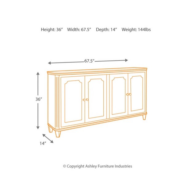 Decorative Storage Cabinets Natura Signature Design By Ashley