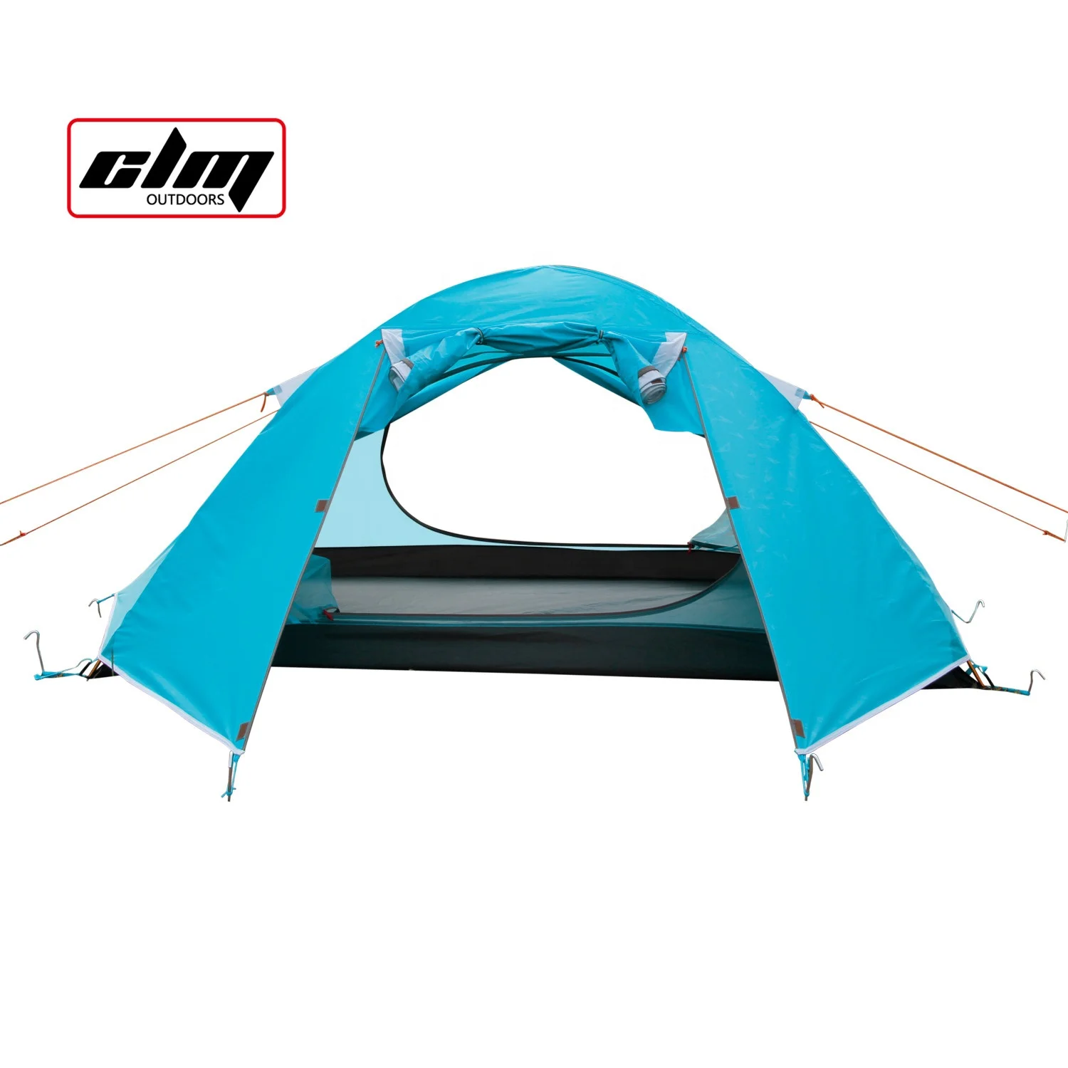 CLM New Design Aluminum Pole Folding Ultralight Hiking 2 person Camping Outdoor Tent