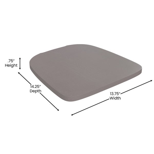 All-Weather Counter Height Stool with Poly Resin Seat