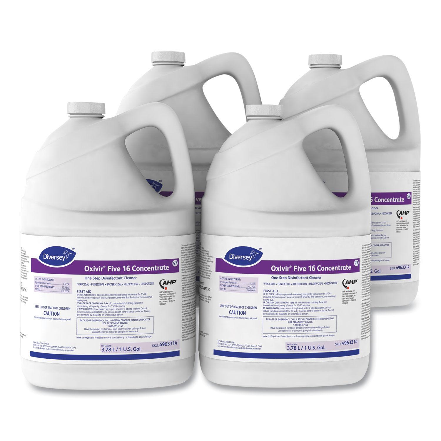 Five 16 One-Step Disinfectant Cleaner by Oxivirandreg; DVO4963314