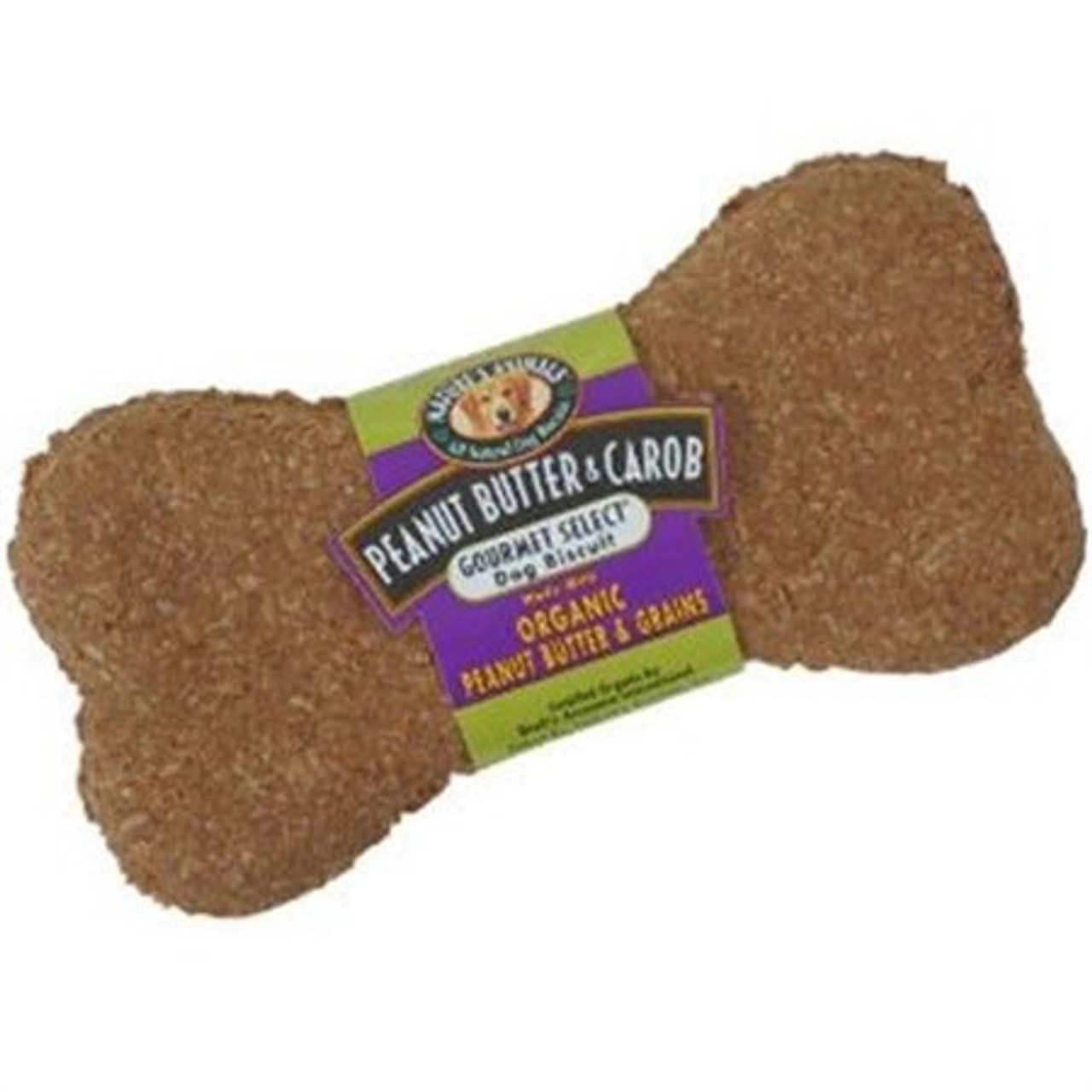 Nature's Animals Gourmet Select Organic Peanut ButterandCarob Dog Treat