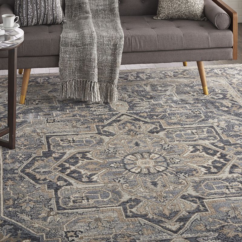 Kathy Ireland Home Moroccan Celebration Center Medallion Area Rug