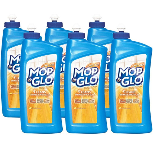 MOP and GLO Triple Action Floor Cleaner， Fresh Citrus Scent， 32 oz Bottle (89333CT)