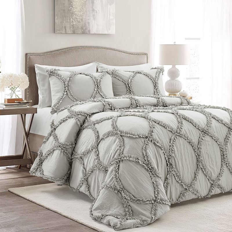 Lush Decor Riviera Neutral Comforter 3-pc. Set