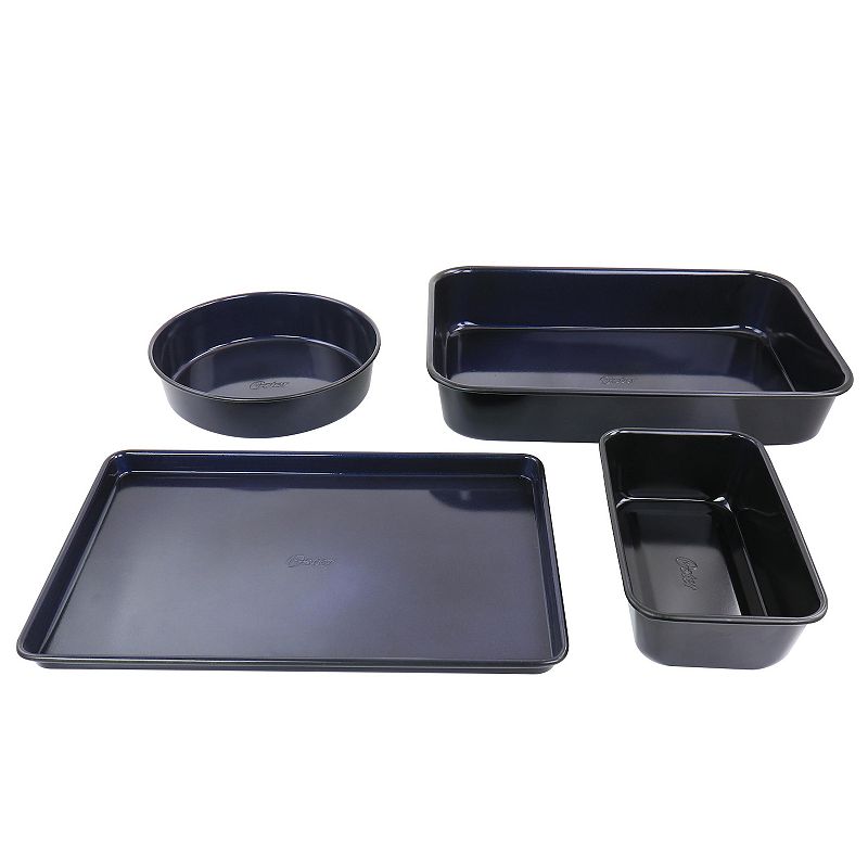 Oster Cocina 4 Piece Non Stick Carbon Steel Bakeware Set