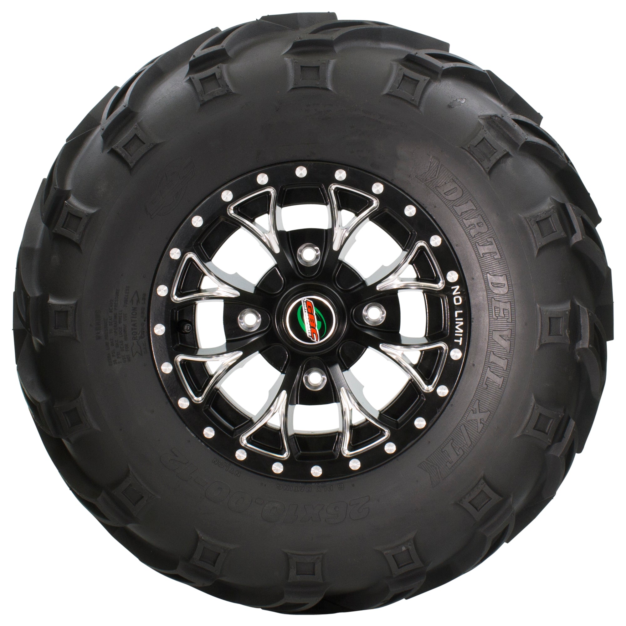 GBC DIRT DEVIL 23X10.00-10 6PR ATV/UTV Tire