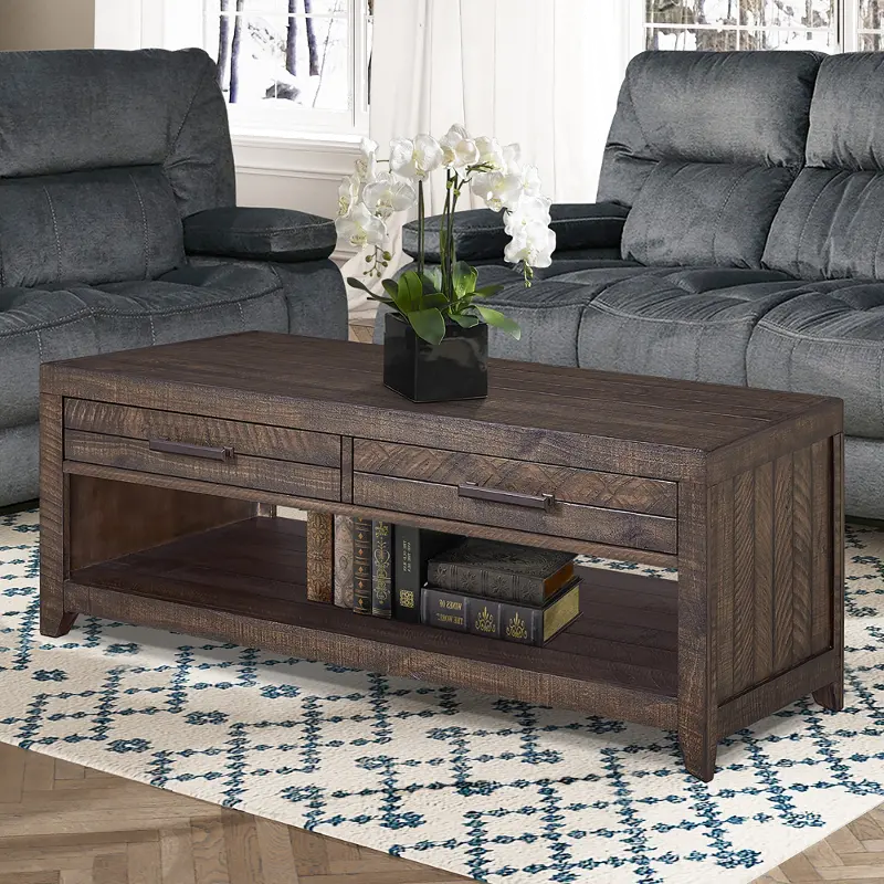 Tustin Brown Coffee Table