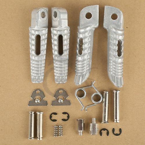 Born Pretty Front Rear Footrests Foot Pegs For Suzuki Gsxr600 Gsxr750 2006-2014 Two Colors