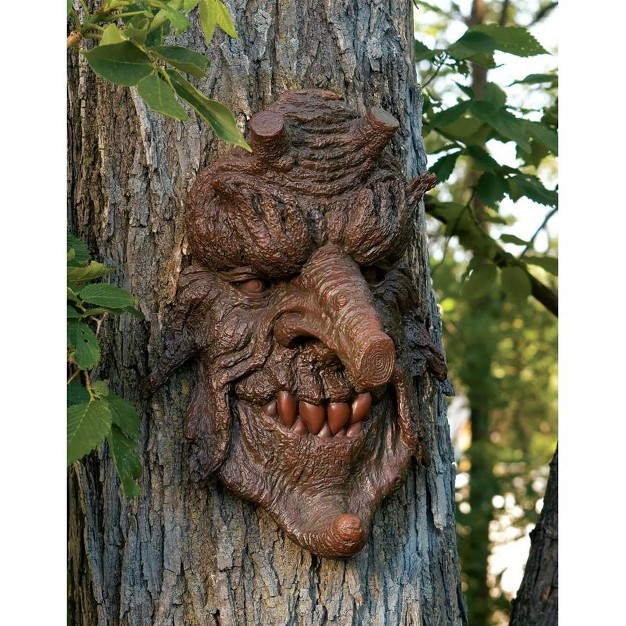 Design Toscano Poison Oak Greenman Tree Sculpture