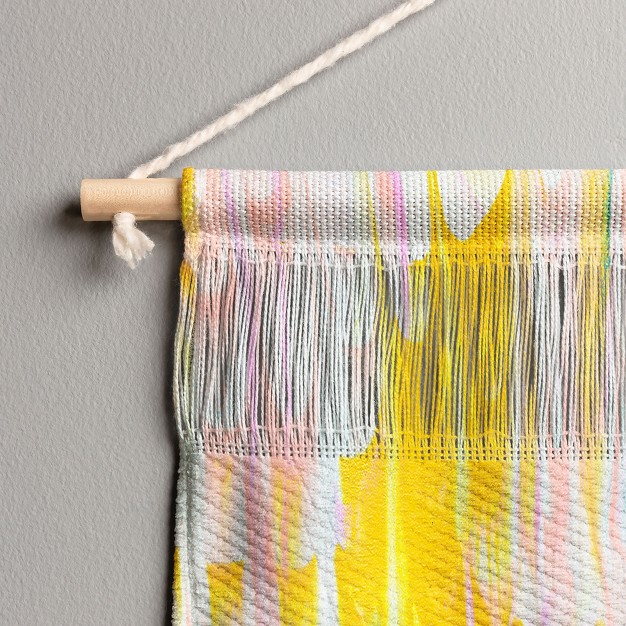 Sunshinecanteen Marbled Pastel Dreams Fiber Wall Hanging Society6