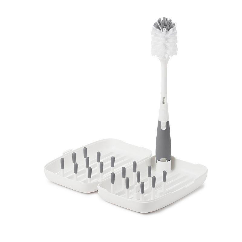 OXO Tot On-The-Go Drying Rack with Bottle Brush