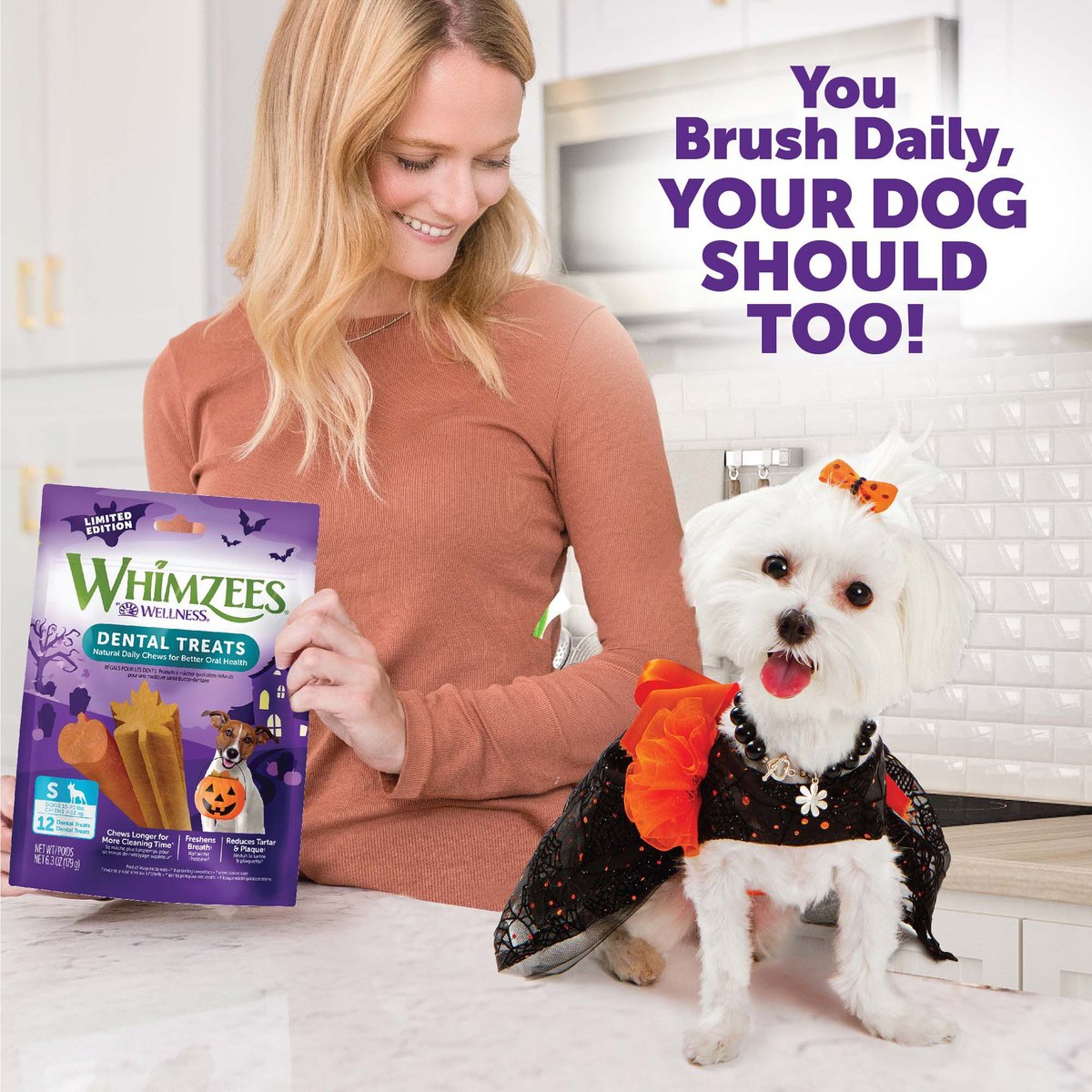 WHIMZEES Fall Small Grain-Free Dental Dog Treats