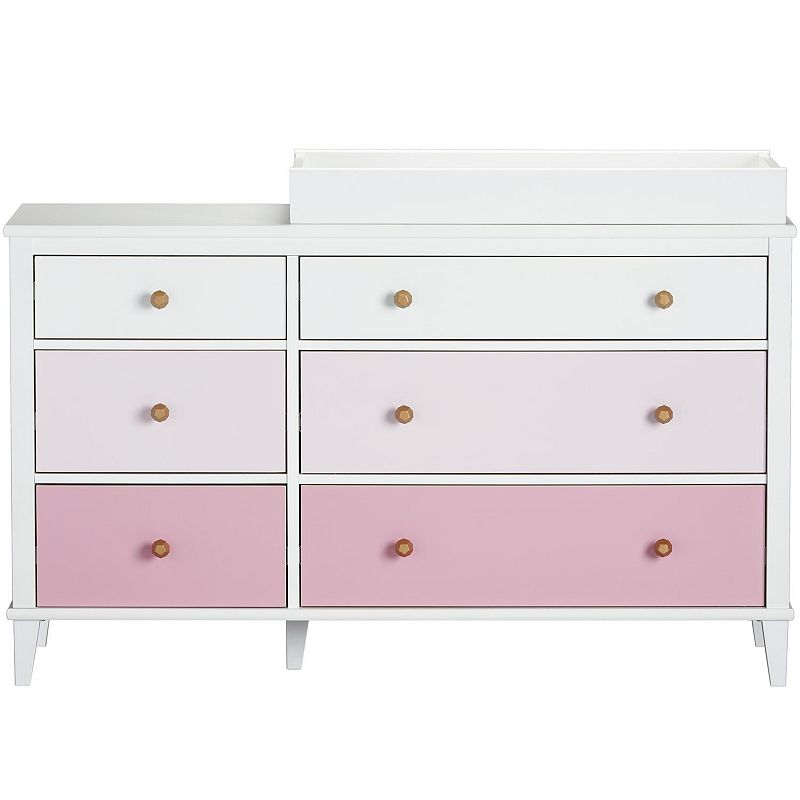 Little Seeds Monarch Hill Poppy 6-Drawer Changing Table