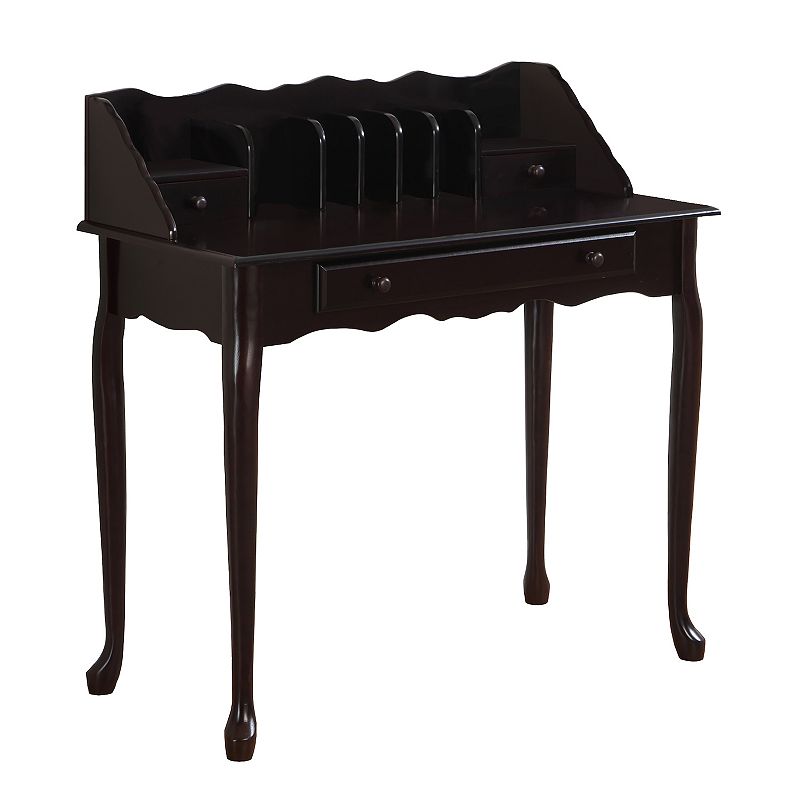 Monarch Dark Cherry Finish Computer Desk