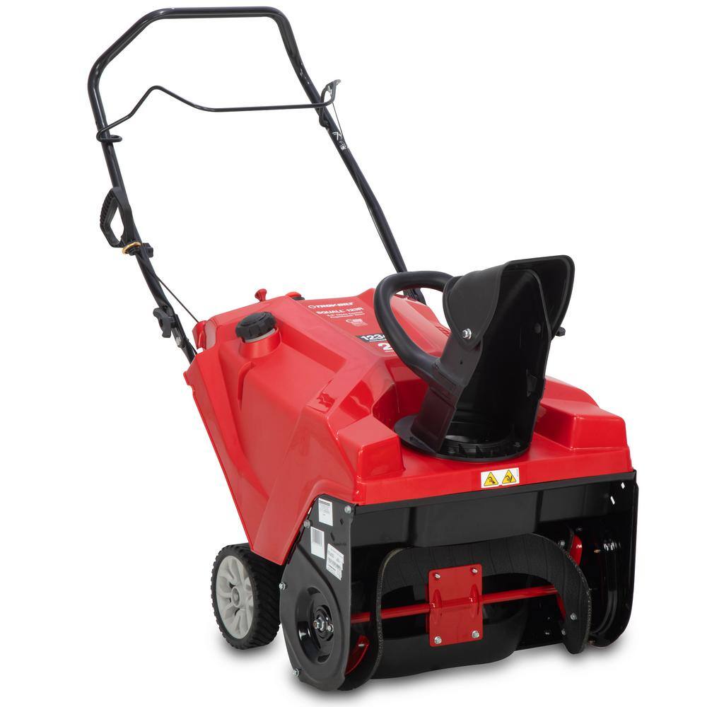 Troy-Bilt Squall 21 in. 123 cc Single-Stage Gas Snow Blower with E-Z Chute Control Squall 123R