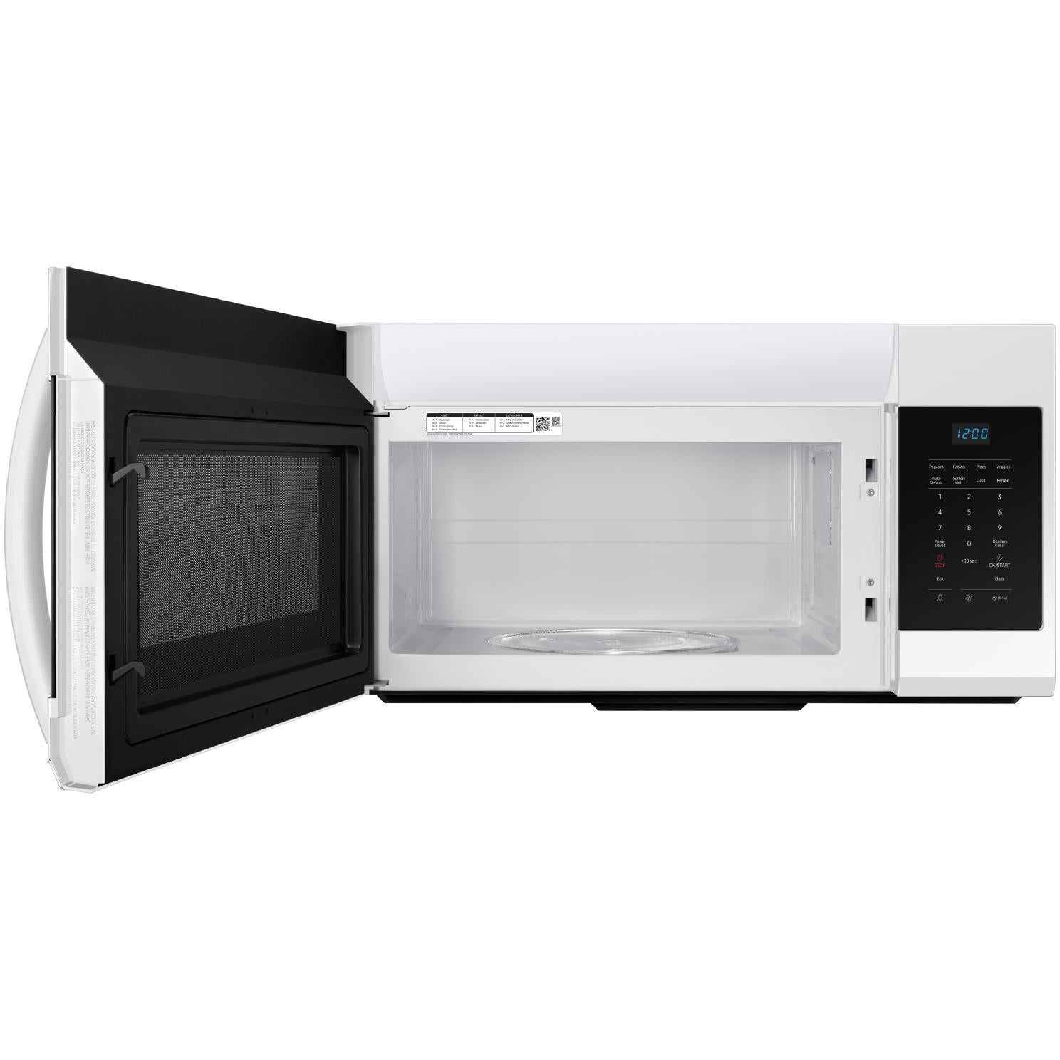  30-inch, 1.7 cu.ft. Over-the-Range Microwave Oven with LED Display ME17R7021EW/AA