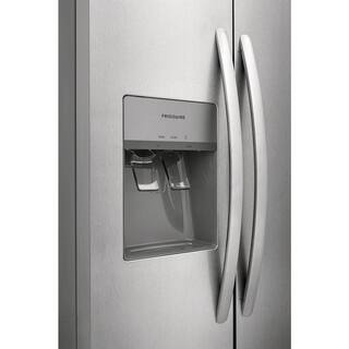 Frigidaire 33 in. 22.3 cu. ft. Side by Side Refrigerator in Stainless Steel Standard Depth FRSS2323AS