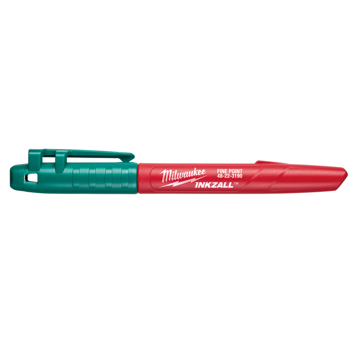 MW INKZALL Green Fine Tip Permanent Marker 1 pk