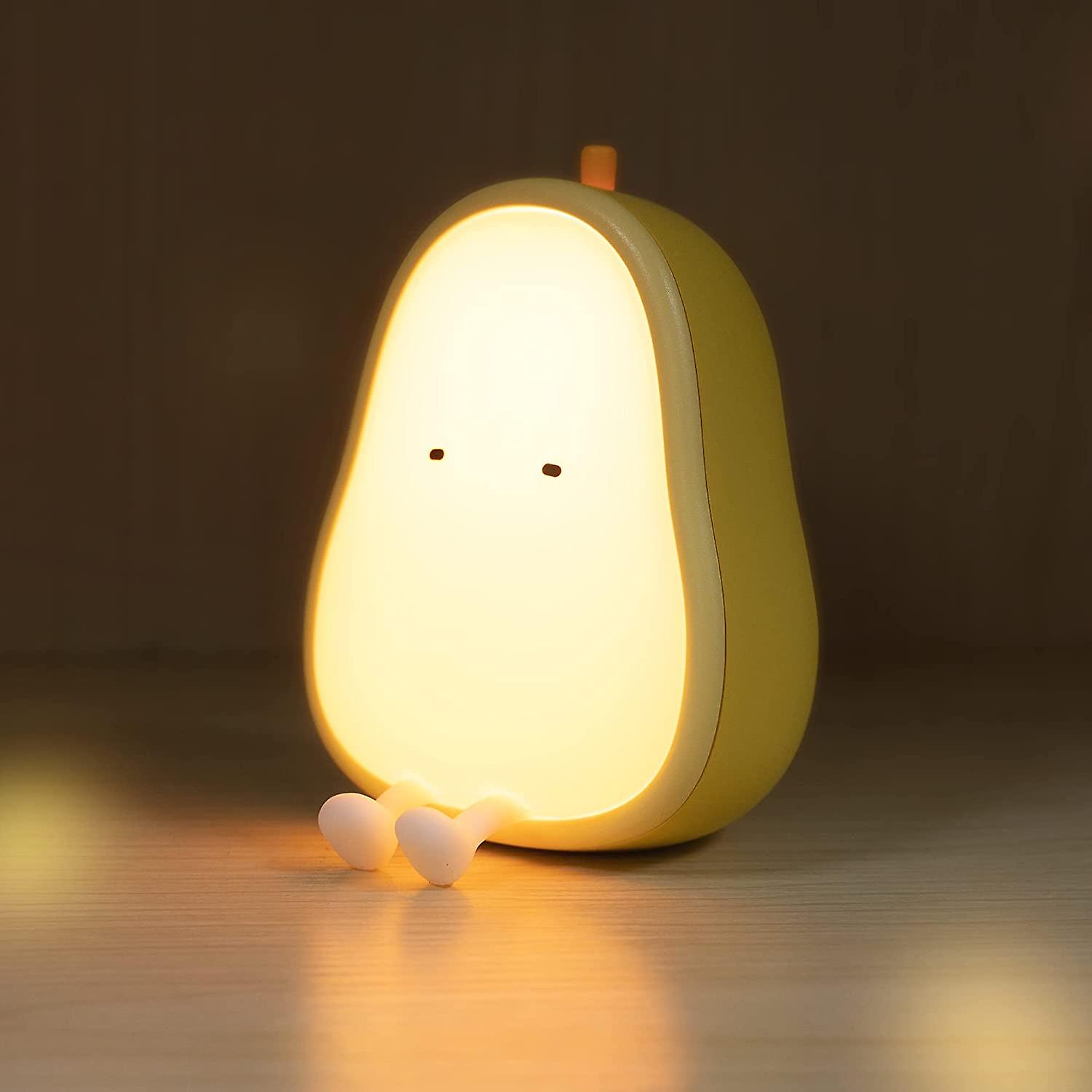 Child Night Light， Cute Baby Night Light Dimmable Silicone Sleep Aid Children Rechargeable Portable Baby Bedside Lamp Night Lamp For Nursery， Bedroom