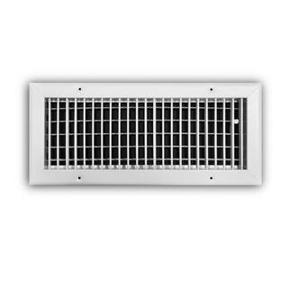 TruAire 16 in. x 10 in. Steel Adjustable 1-Way WallCeiling Register 210VM16X10