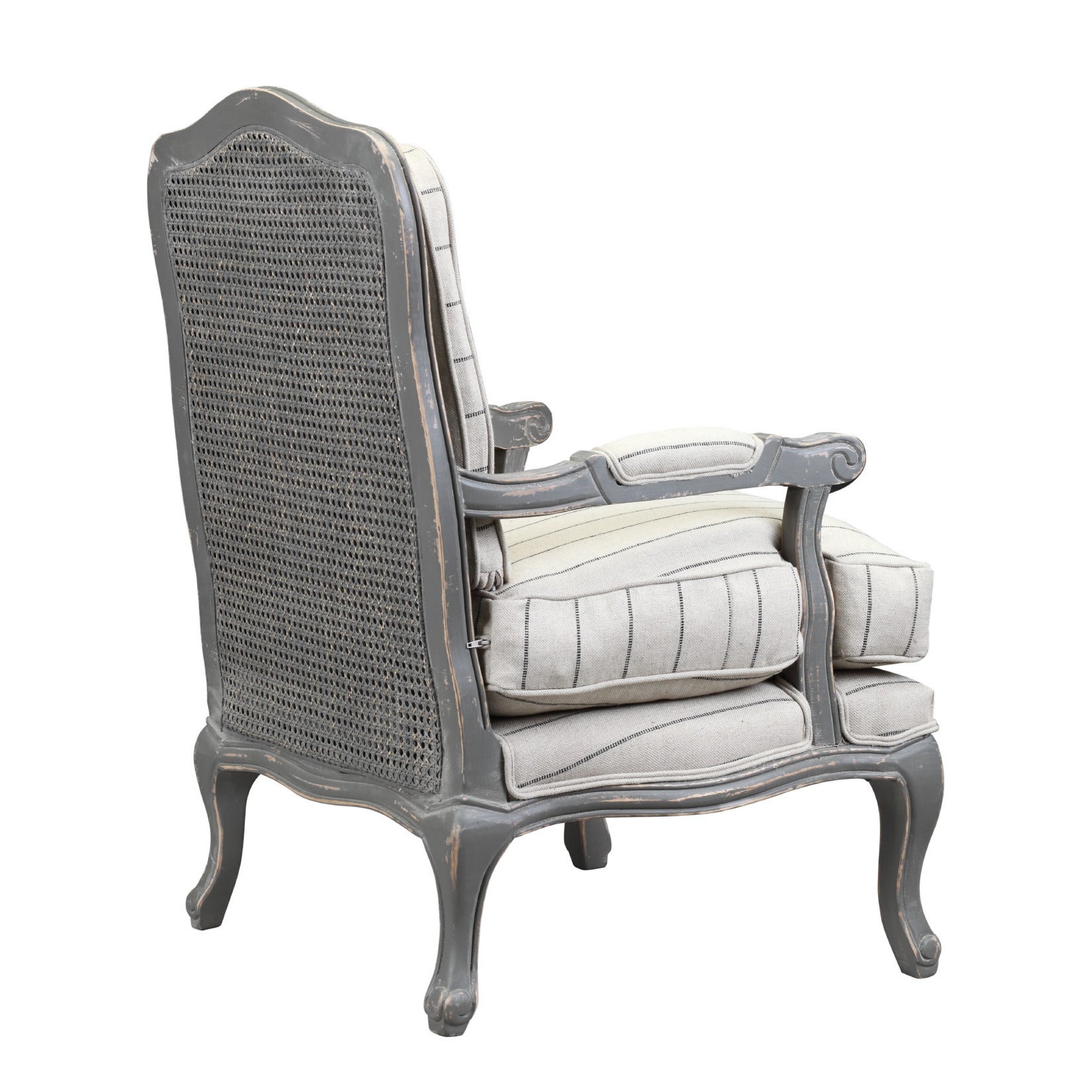 Burnham Home Designs Hasting Collection Distressed Oak Arm Chair