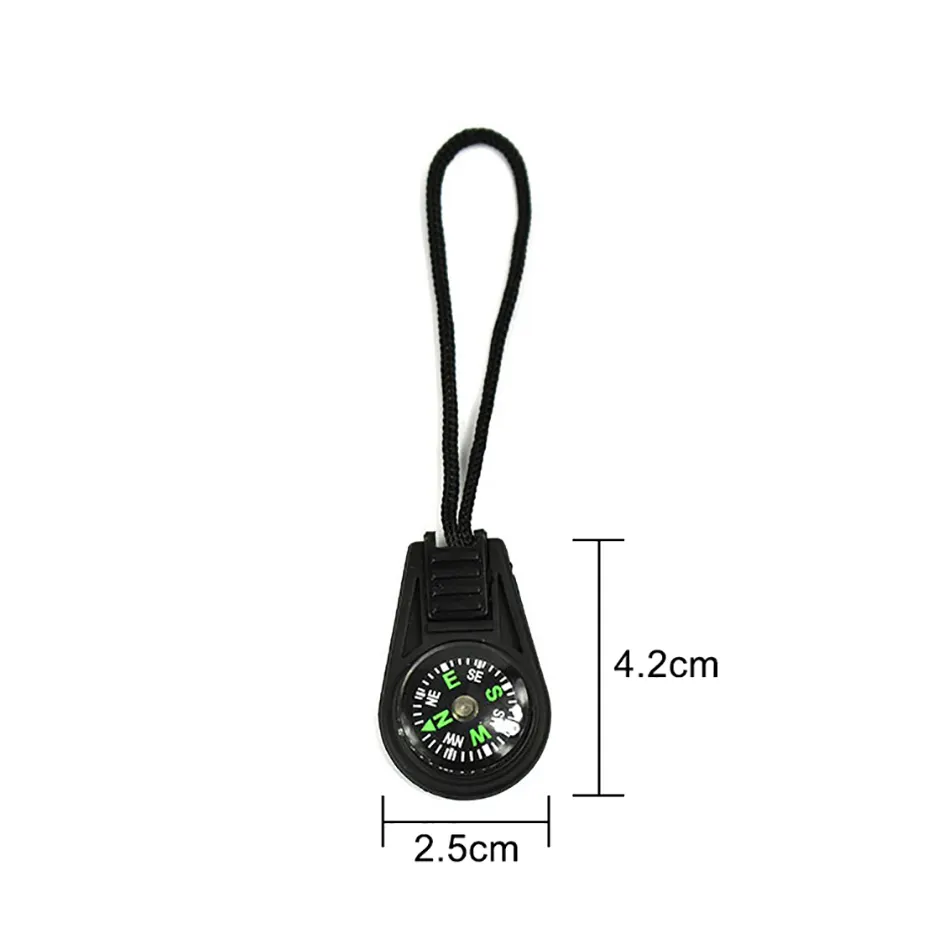 ABS Camping Hiking Pocket Compass Pendant Portable Compass Navigation Climbing Riding Kids Gift Outdoor Tool Mini Compass