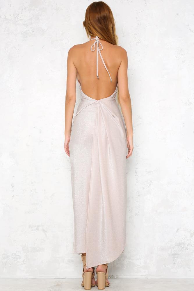 Not So Innocent Maxi Dress Blush