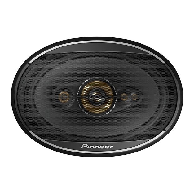 Pioneer Ts a6991f 6 in X 9 in 700 watt 5 way Full range Coaxial Speakers Gold And Black Max Power 2 Pack