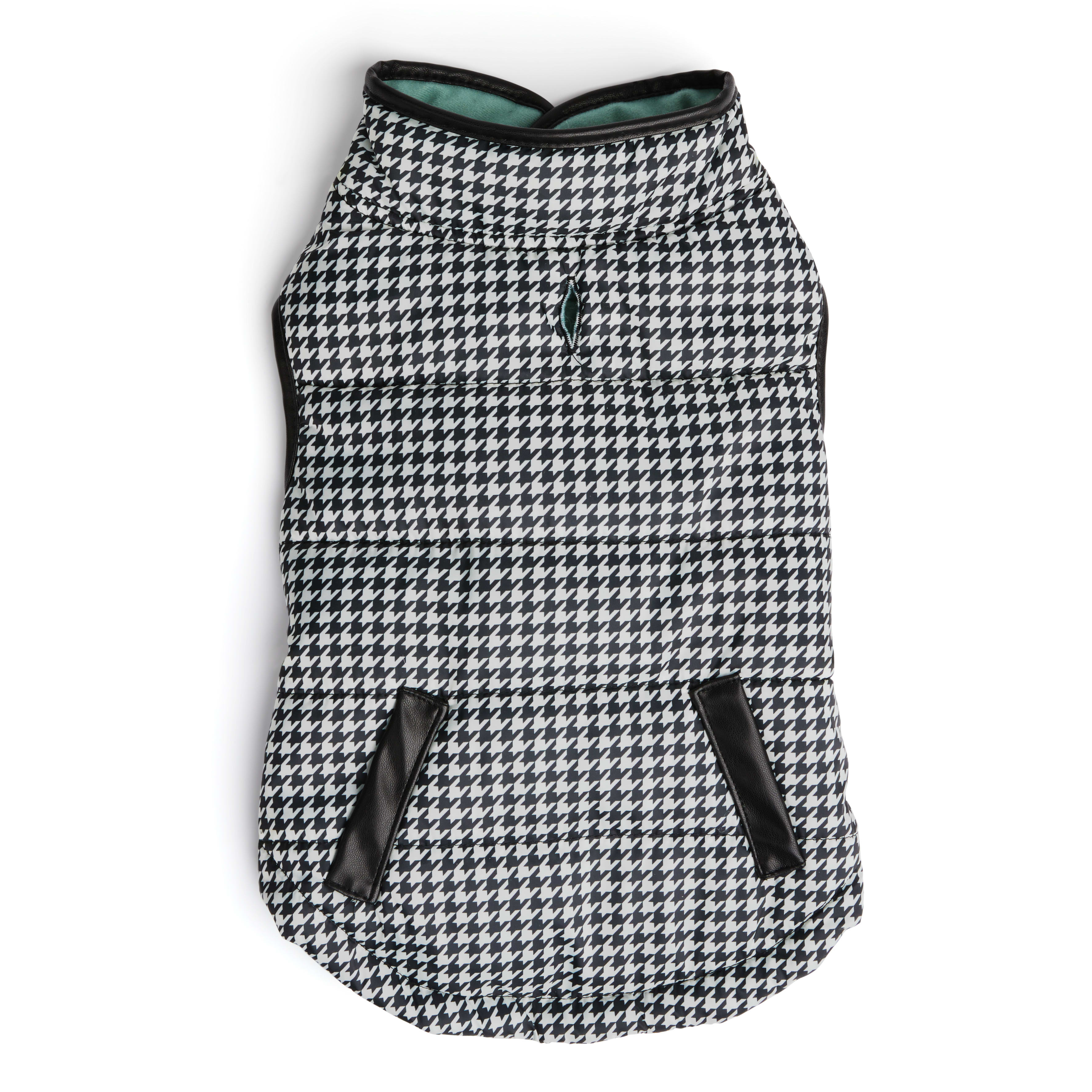 YOULY Houndstooth Dog Vest， XX-Small