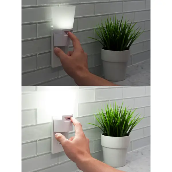 Jasco UltraBrite LED Dimmable Sconce Night Light