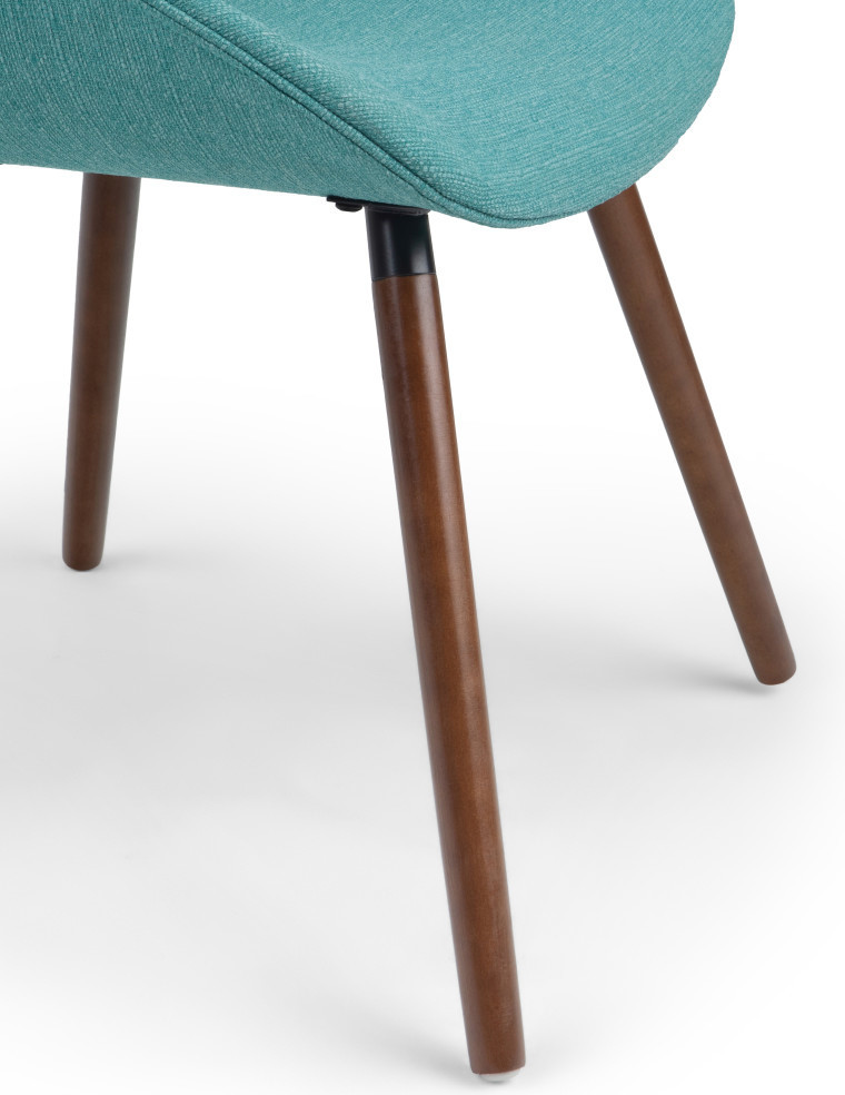 Malden Bentwood Dining Chair with Light Wood   Midcentury   Dining Chairs   by Simpli Home Ltd.  Houzz