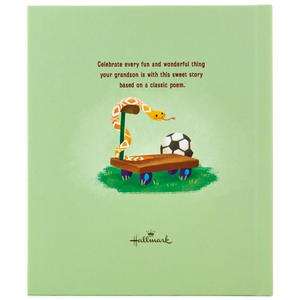 Hallmark  What Are Grandsons Made Of? Recordable Storybook