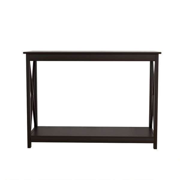 X Design 2-Tier Coffee Table/ Cocktail Table