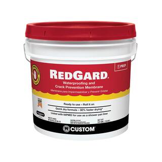 Custom Building Products RedGard 3-12 Gal. Waterproofing and Crack Prevention Membrane LQWAF3