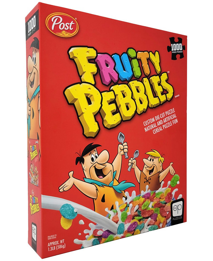 University Games Usaopoly Post Cereal Fruity Pebbles Puzzle  1000 Pieces