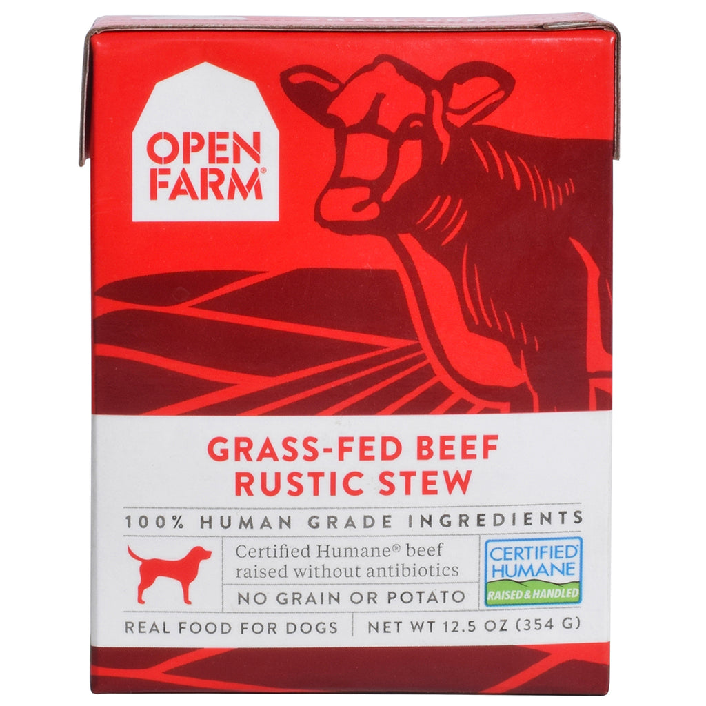 Open Farm Stew Grass-Fed Beef Dog Food - 12.5oz