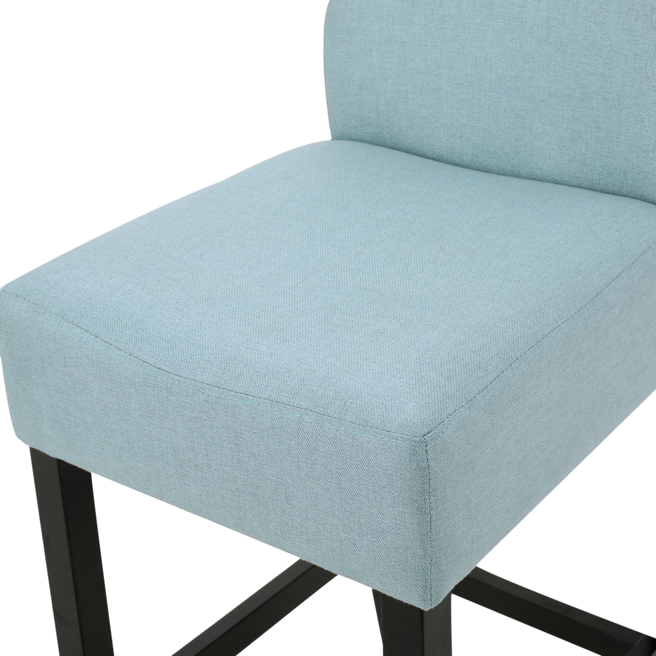 Lenando Fabric Barstool， Set of 2， Light Blue