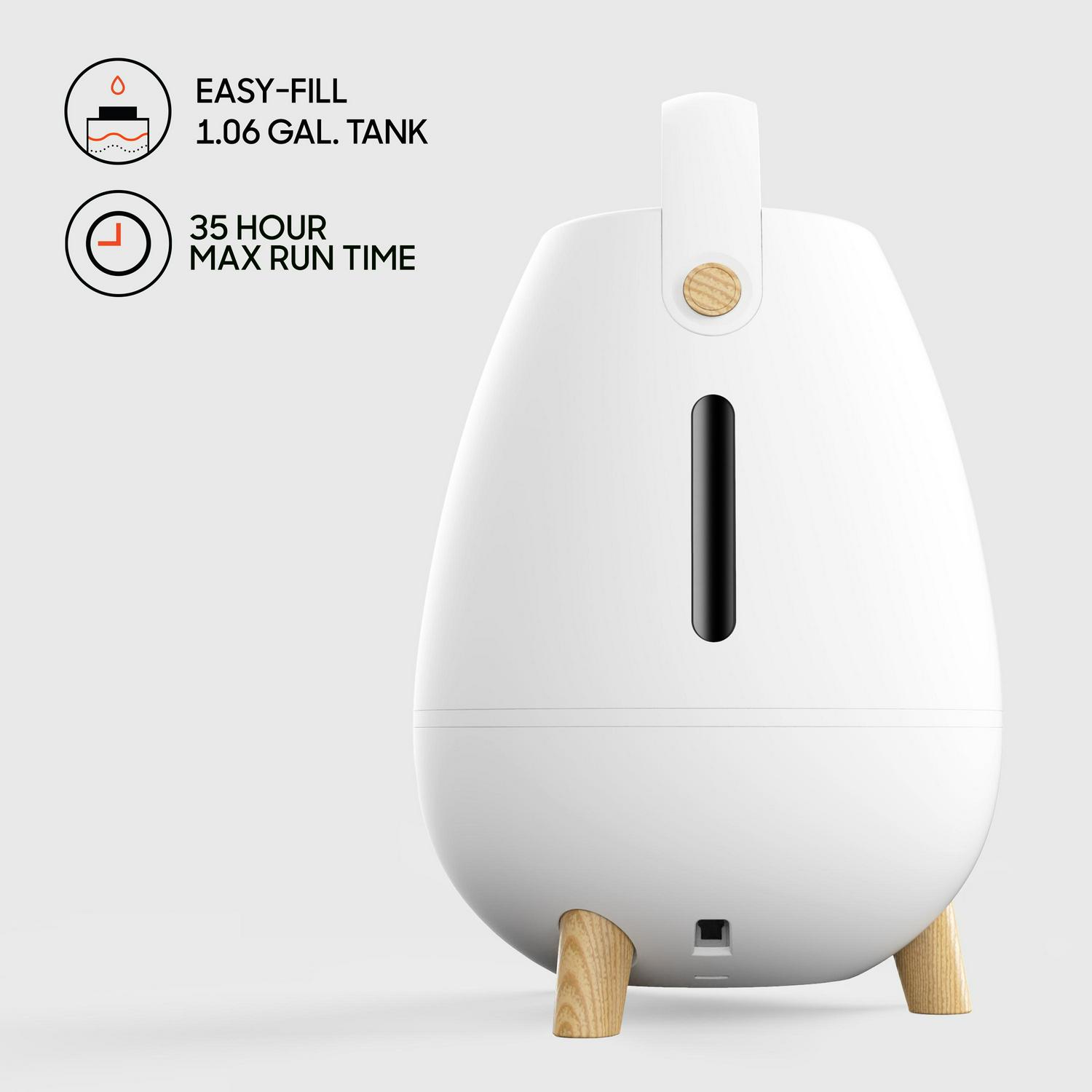 Sharper Image Mist 6 Ultrasonic Humidifier with Auto Shutoff， Remote Control