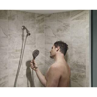 MOEN Iso 6-Spray Handheld Shower in Spot Resist Brushed Nickel 26056SRN