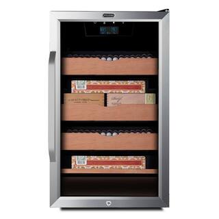 Whynter 4.2 cu. ft. Cigar Cooler Humidor with Built-in Heating and Cooling System CHC-421HC