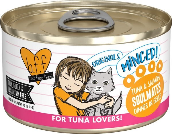 BFF Tuna and Salmon Soulmates Dinner in Gelee Canned Cat Food