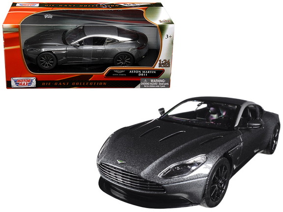 Motormax Aston Martin DB11 Silver 1/24 Diecast Mod...