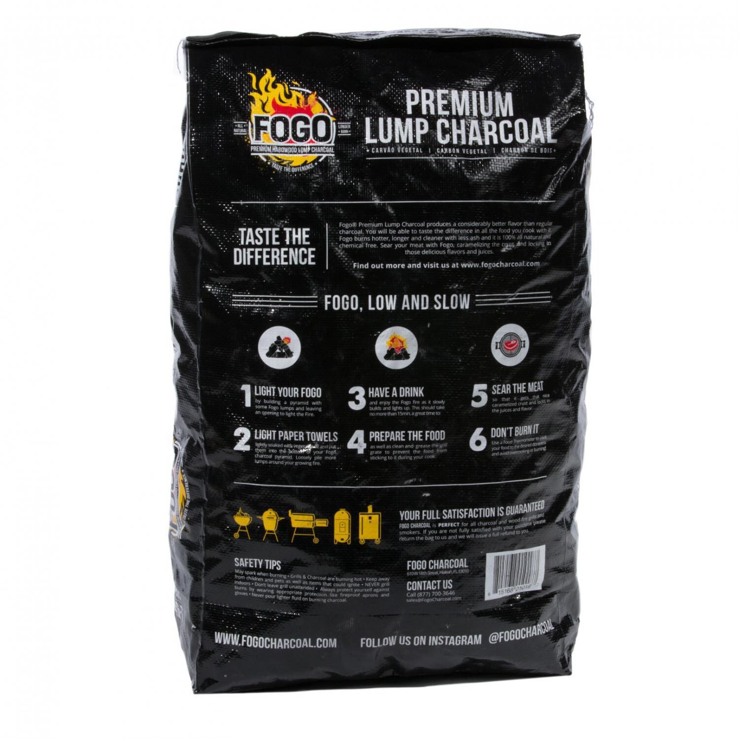 FOGO Premium Natural Hardwood Lump Charcoal