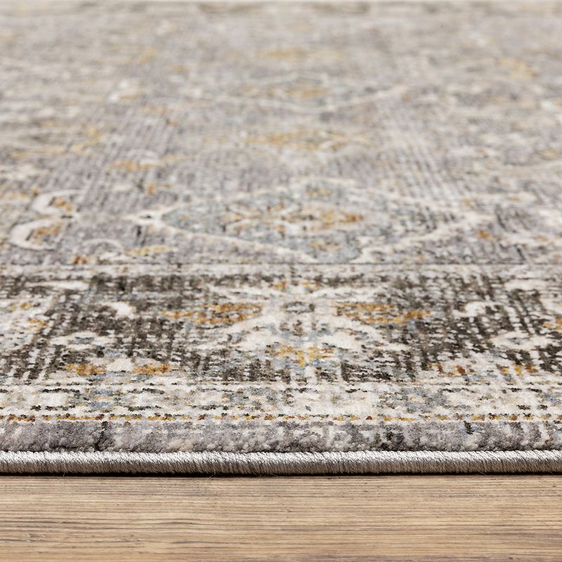 StyleHaven Mascotte Traditional Panel Fringed Area Rug