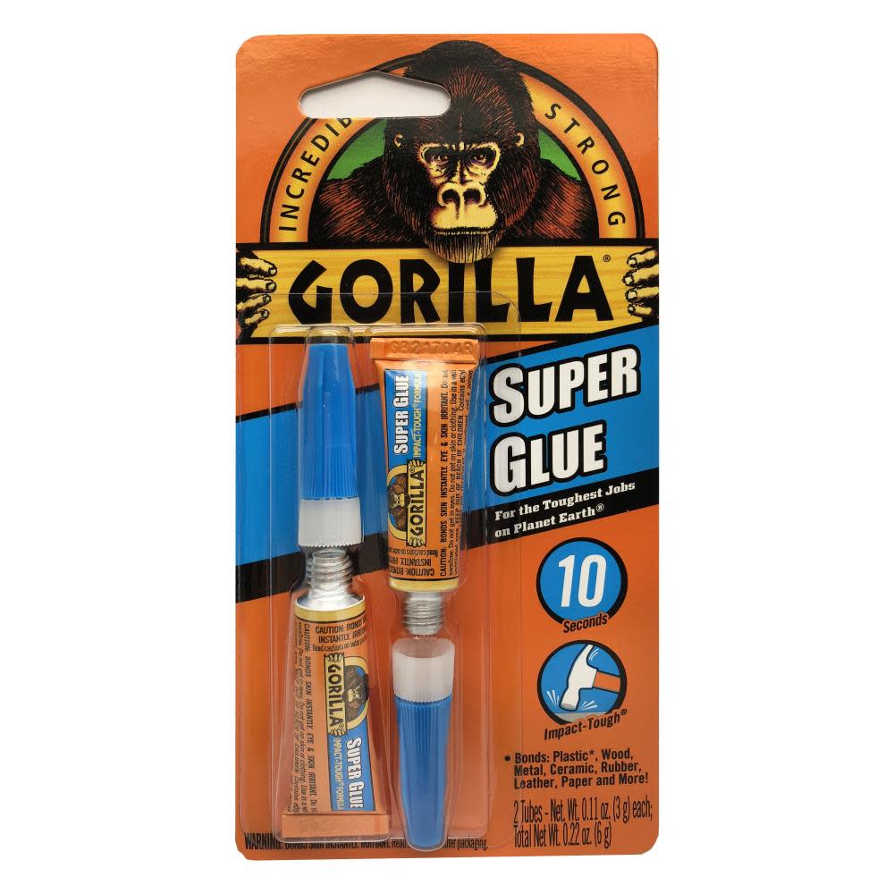 2 3gm Tubes Super Glue ;