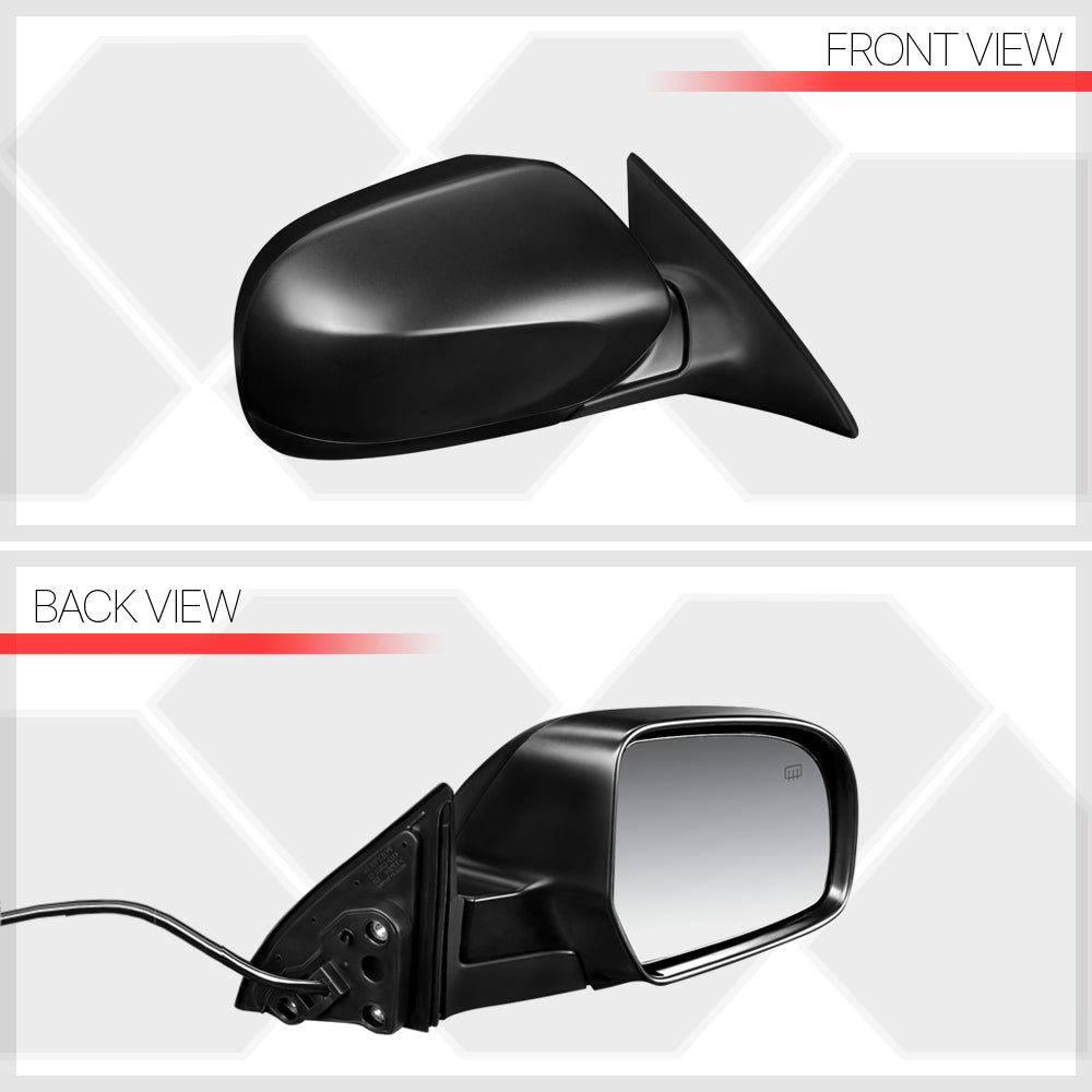 [Right] Passenger Side Power+Heated Replacement Mirror for 11-14 Legacy/Outback 12 13