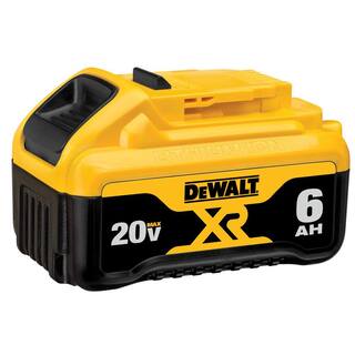 DW 20-Volt MAX XR Premium Lithium-Ion 6.0Ah Battery (5-Pack) DCB206-5