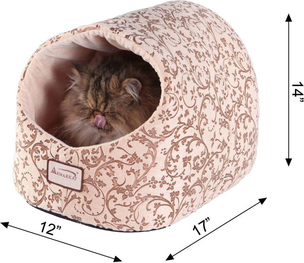 Armarkat Winter Soft Warm Cat Bed， Small